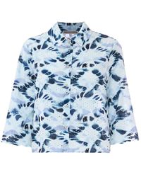 Kocca - Camicia in broderie anglaise con motivo tie-dye - Lyst