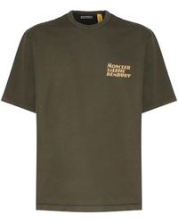 Moncler - Grüne t-shirts und polos von salehe bembury - Lyst