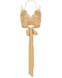 Alberta Ferretti - Sleeveless Tops - Lyst