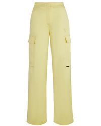 HUGO - Straight Trousers - Lyst