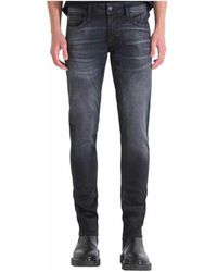 Antony Morato - Jeans ,Zwart ,Zwarte Tapered Broek Moderne Stijl - Lyst