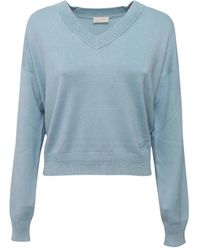 Liu Jo - V-Neck Knitwear - Lyst