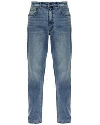 Rag & Bone - Jeans ,Blauw ,Katoen Fit 4 Authentic Stretch Straight Leg Jeans - Lyst