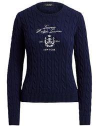 Ralph Lauren - Rinett Long Sleeve Pullover - Lyst
