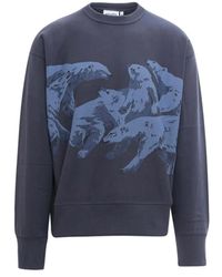 KENZO - Polar bear-print baumwoll-sweatshirt - Lyst