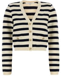FRAME - Truien & Vesten ,Veelkleurig ,Katoen The Harbor Cardigan - Lyst