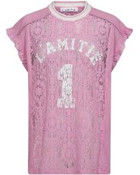 Haute L'Amitié - Fußball Spitze Rüschen Top Candyfloss - Lyst
