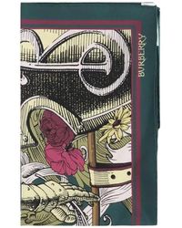 Burberry - Silk Scarves - Lyst