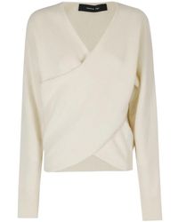 FEDERICA TOSI - V-Neck Knitwear - Lyst