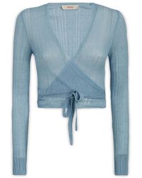 Jucca - V-Neck Knitwear - Lyst