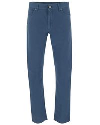 Zegna Regular Fit Jeans - - Heren - Blauw
