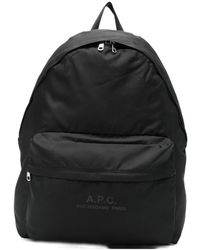 A.P.C. - Backstage Nylon Cordura Rucksack - Lyst