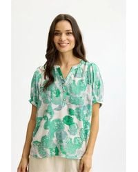 iN FRONT - Overhemden ,Groen ,Blouses - Lyst
