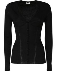Lanvin - Round-Neck Knitwear - Lyst
