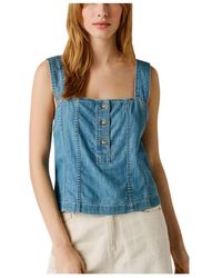 Pepe Jeans - Sleeveless Tops - Lyst