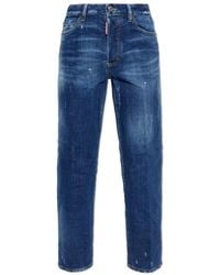 DSquared² - Jeans ,Blauw ,Katoen Boston Jeans - Lyst