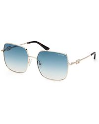 Guess - Trendige Sonnenbrille Mit Metallgestell - Lyst