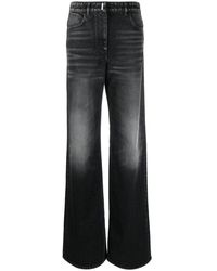 Givenchy - Stilvolle weite bein jeans für frauen - Lyst