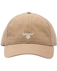 Barbour - Accessoires ,Bruin ,Katoen Cascade Sports Cap - Lyst