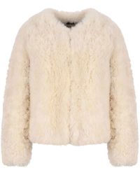 Tom Ford - Collarless Shearling Jacket - Lyst