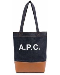 A.P.C. - Bags > Tote Bags - Lyst