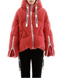 Khrisjoy Faux Shearling Khris Puffer Jacket - Roze
