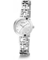 Guess - Damen Armbanduhr Lady G Silber 26 Mm Gw0549L1 - Lyst