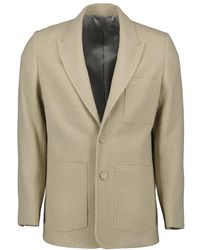 Dior - Jassen ,Wol Wollen Blazer Met Piek Revers - Lyst
