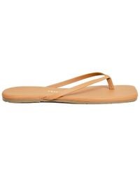 TKEES - Schoenen ,Leer Lily Nudes Flip Flop - Lyst