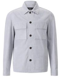 Arma - Jassen ,Blauw ,Leer Mex Leren Jas - Lyst