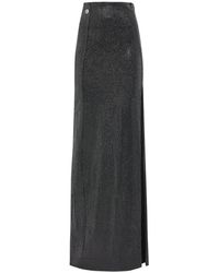 Philipp Plein - Long Skirt Crystal - Lyst