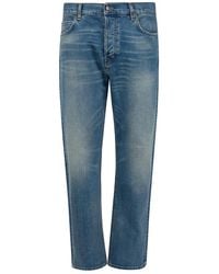 Haikure - Jeans ,Blauw ,Katoen Straight Jeans - Lyst