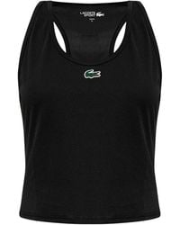 Lacoste - Sleeveless Training Tops - Lyst