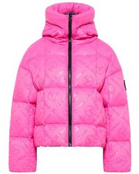 carlo colucci - Jassen ,Roze ,Gewatteerde Oversized Jas Deane - Lyst