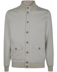 Fay - Jassen ,Grijs ,Stijlvolle Sweatshirt Voor Mannen - Lyst