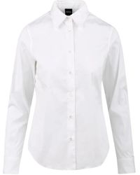 Aspesi - Camisas blancas para mujeres - Lyst