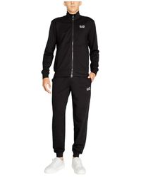 EA7 - Fitness ,Zwart ,Katoen Trainingsset - Lyst
