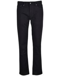GANT - Jeans ,Zwart ,Katoen Regular Fit Jeans - Lyst