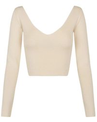 Cortana - V-Neck Knitwear - Lyst