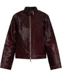 Samsøe & Samsøe - Leather Jackets - Lyst