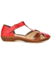 Rieker - Flat Sandals - Lyst
