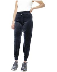 Juicy Couture - Pantalones deportivos de terciopelo para mujer - Lyst