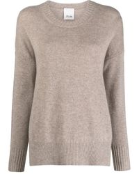 Allude - Round-Neck Knitwear - Lyst