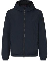 Peuterey - Jassen ,Blauw ,Nylon Lichtgewicht Jas - Lyst