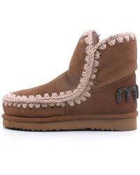 Mou - Eskimo 18 Glitter Logo Ankle Boots - Lyst