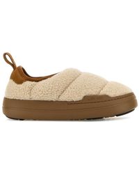 Moon Boot - Teddy Fabric Puffer Slip-On Boots - Lyst