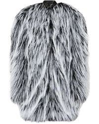 Sportmax - Zwarte Polyester Jas - Lyst