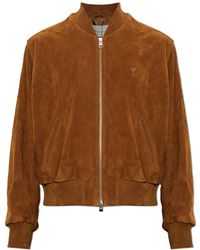 Ami Paris - Leather Jackets - Lyst