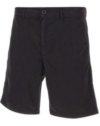 BOSS - Korte Broeken ,Zwart ,Katoen Bermuda Shorts - Lyst