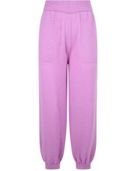 MSGM - Relaxed fit trousers - Lyst